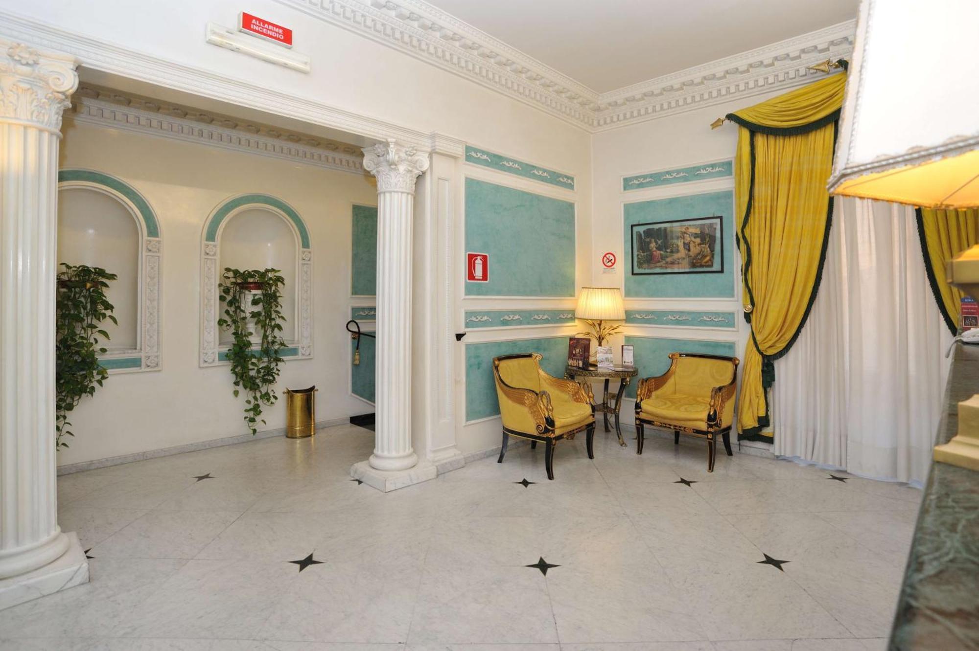 ホテル ヴィルジーリオ ローマ エクステリア 写真